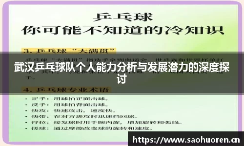 武汉乒乓球队个人能力分析与发展潜力的深度探讨