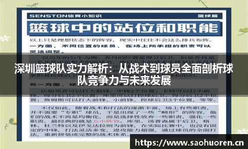 深圳篮球队实力解析：从战术到球员全面剖析球队竞争力与未来发展